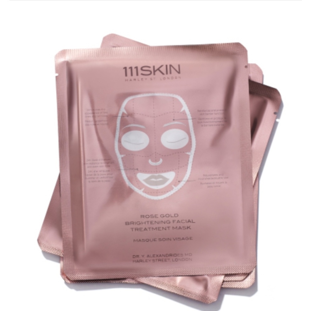 NWT 111 Skin Rose Gold Facial Mask
